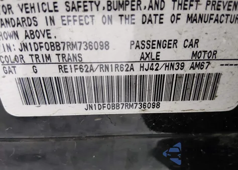 2024 Nissan Ariya Evolve+ z USA, uszkodzony, nr VIN JN1DF0BB7RM736098